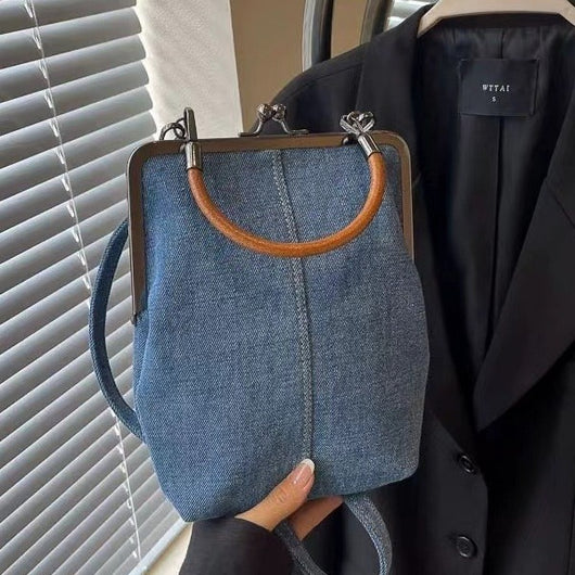 Bolsa Mensajera de Mezclilla Casual para Mujer - Image 3