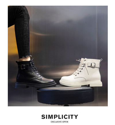 Botas Casuales Forradas en Fleece para Mujer - Botines Cálidos Tipo Tubo - Image 13