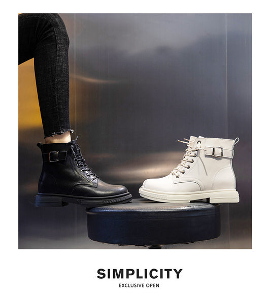 Botas Casuales Forradas en Fleece para Mujer - Botines Cálidos Tipo Tubo - Image 13