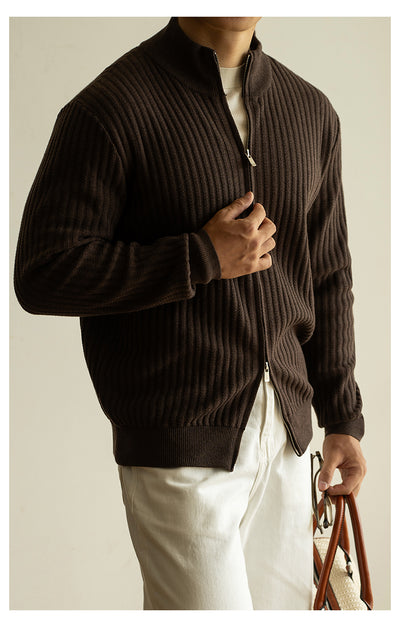 Cardigan con Cierre Casual para Hombre - Suéter Abrigo Versátil - Image 11