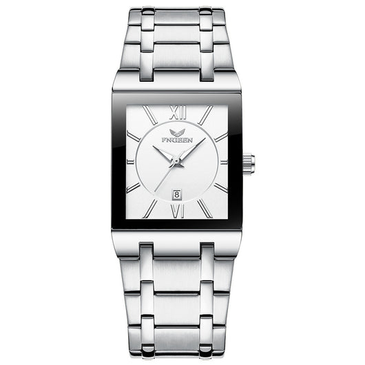 Reloj de Pulsera Cuadrado Impermeable con Calendario y Movimiento de Cuarzo - Image 12