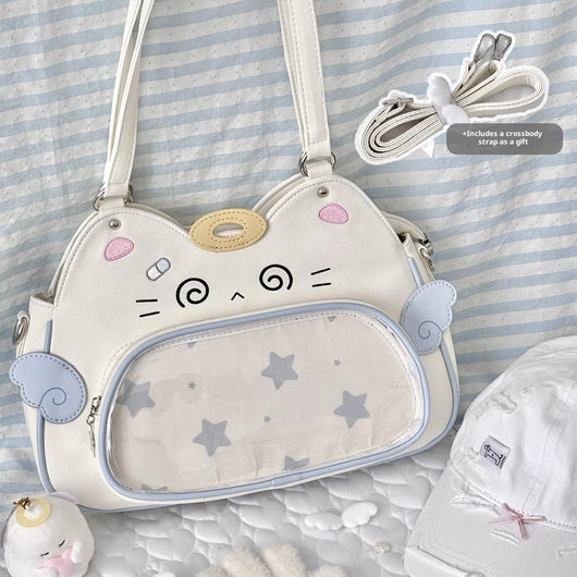 Bolsa Tote Crossbody con Diseño de Búho Cartoon para Niña - Image 3