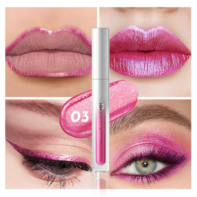 Paleta de 8 Colores: Sombras y Brillos Labiales Resistentes - Image 6