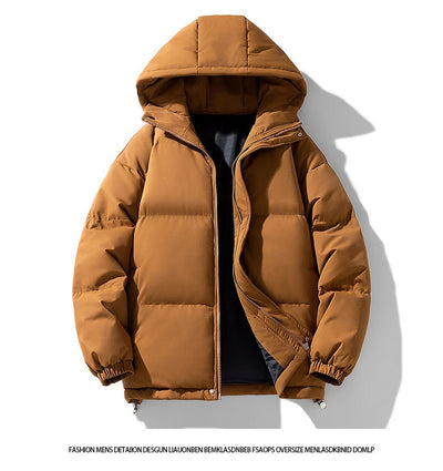 Chamarra Acolchada Suelta con Capucha para Invierno - Image 11