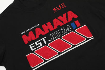 Camiseta Suelta con Letras Bordadas para Hombre - Image 7