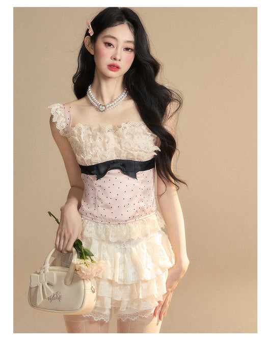 Blusa de Encaje Elegante Hombros Descubiertos - Image 12