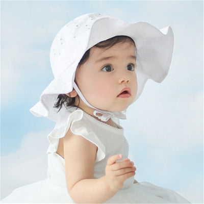 Sombrero Protector Solar de Ala Ancha para Niñas - Primavera y Otoño - Image 17