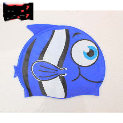 Gorro de Natación de Silicona para Niños con Dibujos Animados - Image 21