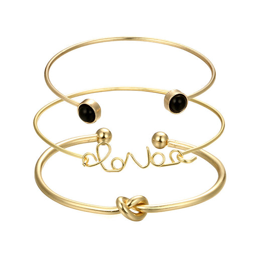 Juego de Pulseras Diamante Triángulo LOVE - Image 10