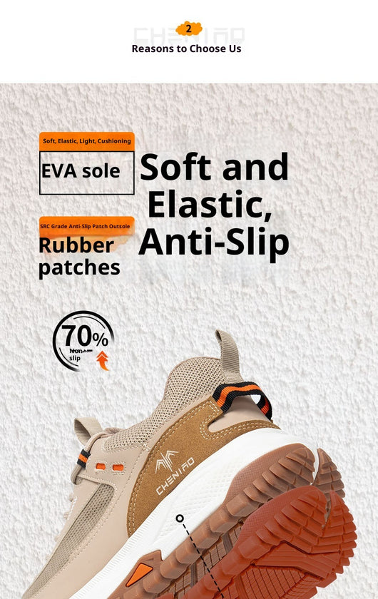 Botas de Seguridad para Hombre Resistentes a Perforaciones e Impactos - Image 13