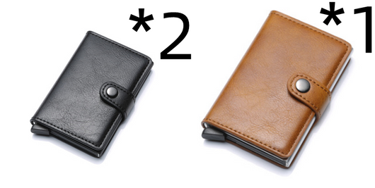 Billetera Vintage para Hombre con Protección RFID, Cuero y Aluminio - Image 22