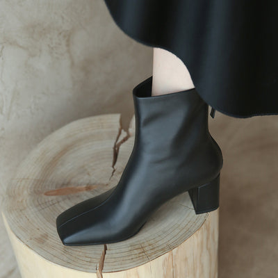 Botas de Cuero Premium con Diseño Minimalista - Image 17