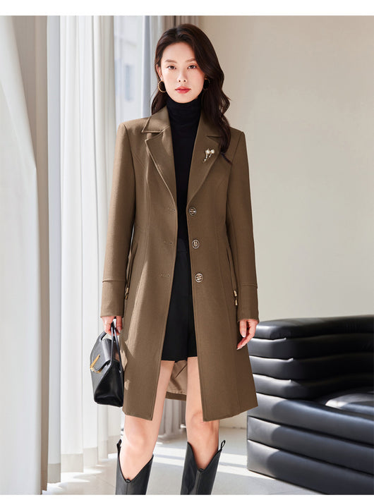 Gabardina Elegante para Mujer - Estilo Clásico y Sofisticado - Image 21