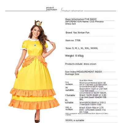 Vestido de Princesa para Halloween y Fiestas Temáticas - Image 22