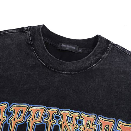 Playera de Manga Larga con Estampado Calavera para Hombre - Image 3