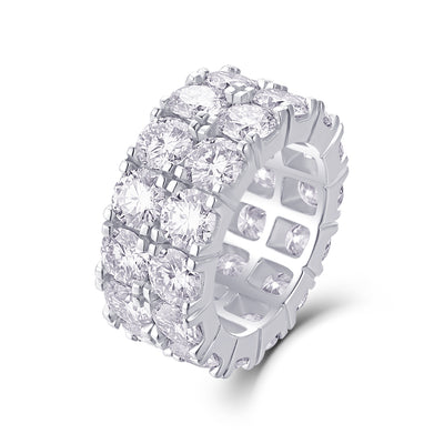 Anillo de Plata S925 con Moissanita de 50 Quilates - Image 4