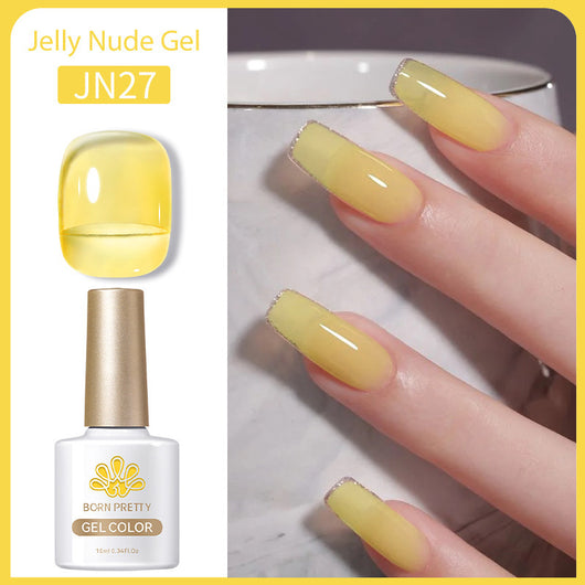 Esmalte de Uñas Gel UV Transparente Efecto Gelatina Fotocurable - Image 32