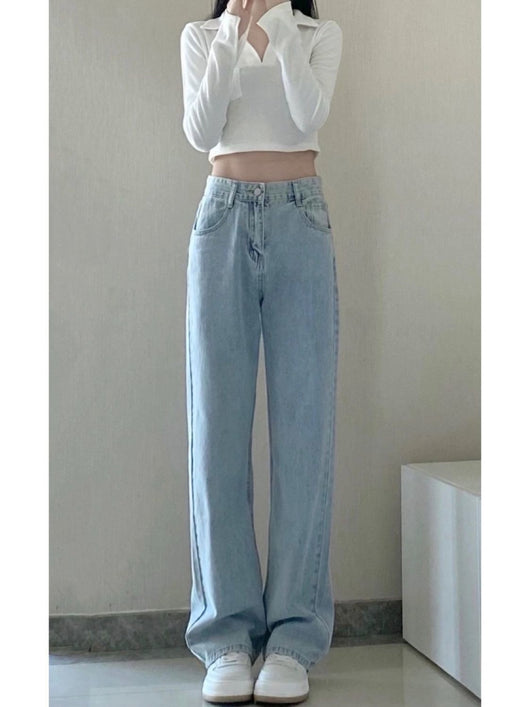 Pantalones Largos de Verano Estilo Retro con Caída Relajada - Image 12