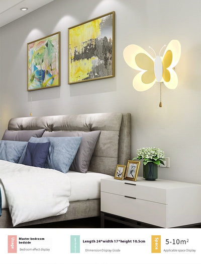 Lámpara de Pared Mariposa Infantil - Luz LED para Dormitorio Niños - Image 15