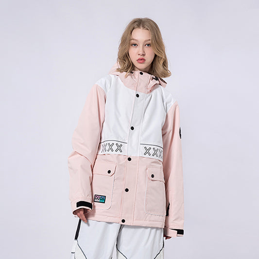 Chaqueta de Esquí Profesional Impermeable y Térmica de Doble Capa