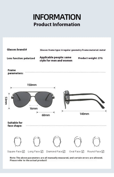 Gafas de Sol Fotosensibles con Lentes Polarizadas para Hombre - Image 26