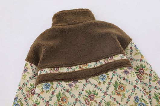 Abrigo Étnico de Lana de Cordero con Tejido Jacquard y Forro Térmico - Image 12