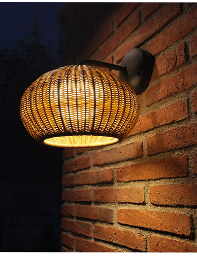 Lámpara de Pared Exterior Artística con Enredadera China Moderna - Image 11