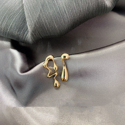Aretes de Metal Irregulares de Alta Calidad - Image 32