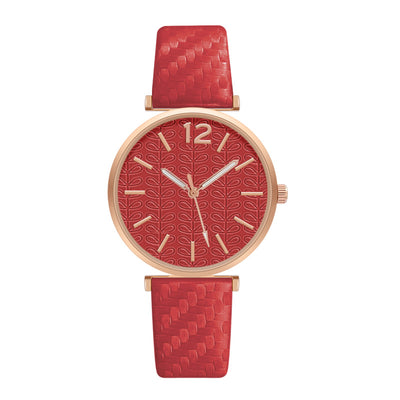 Reloj de Pulsera Dorado para Mujer con Agujas de Acupuntura - Cuarzo Elegante y Casual - Image 5