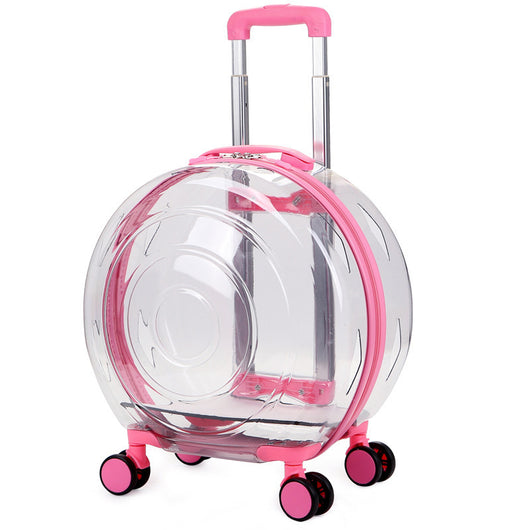 Carrito Transportín para Gatos con Bolsa Transparente Portátil - Image 8