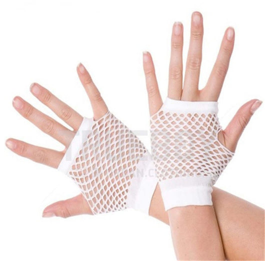 Guantes de Red sin Dedos para Fiestas y Ocio - Image 5