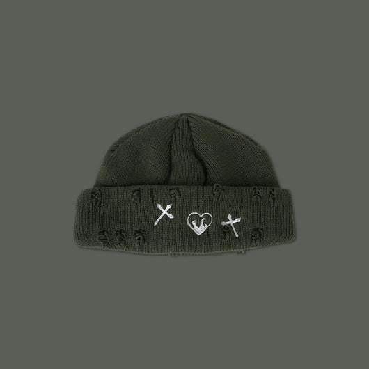 Gorro de Lana con Bordado Calado Versátil para Mujer - Image 18