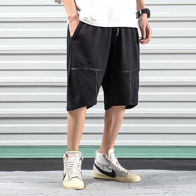 Pantalones Cortos Hip-hop Deportivos de Pierna Ancha - Estilo Urbano Casual - Image 10