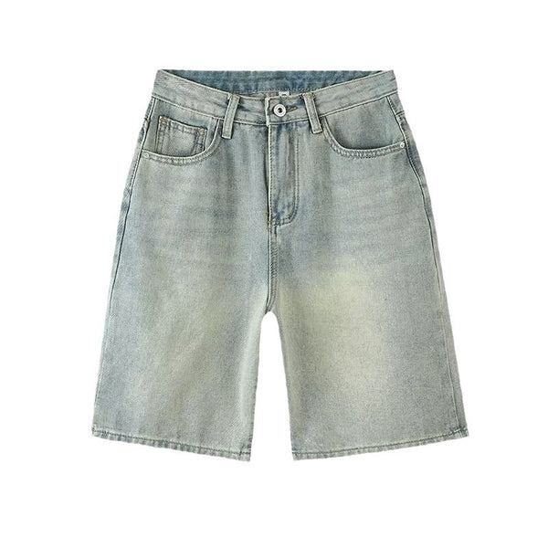 Shorts Denim Retro Lavado para Mujer - Estilo Casual Versátil - Image 6
