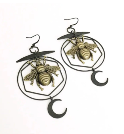 Aretes Vampiro Divertidos con Baño Electroplateado - Image 10