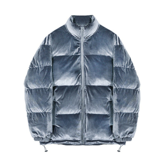 Abrigo Hombre Estilo Coreano Oversize Acolchado Grueso Invierno