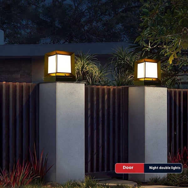 Lámpara de Pared Exterior Impermeable para Jardín
