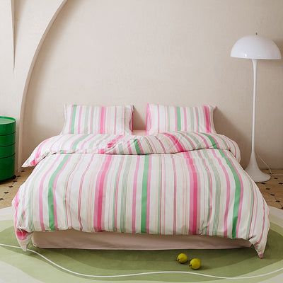 Juego de Cama 4 Piezas 100% Algodón con Estampado - Image 19