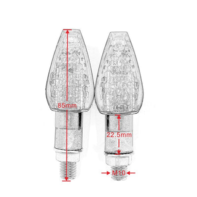 Direccionales LED Secuenciales para Motocicleta (14 LEDs) - Image 6