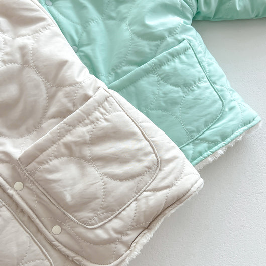 Ropa de Bebé Acolchada con Forro Polar Cálido - Image 27