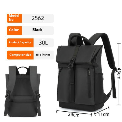 Mochila Ejecutiva Ligera para Computadora - Diseño Clásico Versátil - Image 10