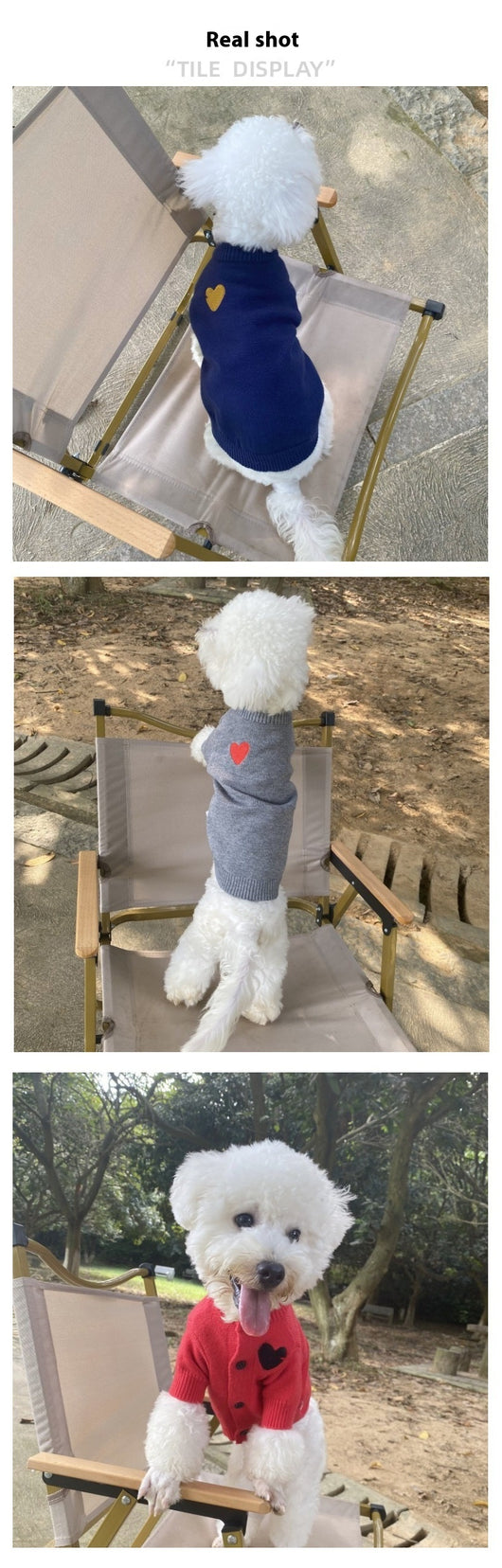 Suéter Cálido para Perros y Gatos - Cardigan Tejido para Mascotas Pequeñas y Medianas - Image 13