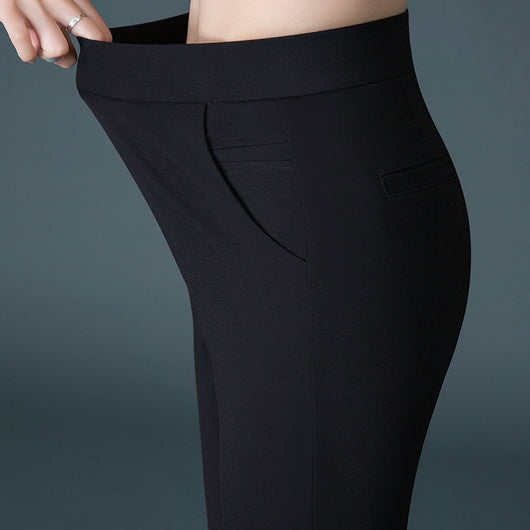 Pantalones Rectos Talle Alto Reductores Plus Size - Image 9
