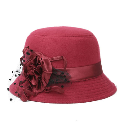 Sombrero de Lana con Ala Ancha para Mujer - Estilo Casual Moderno - Image 7
