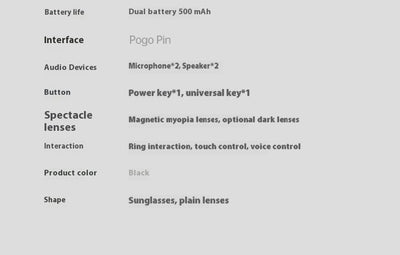 Gafas AR Shadow Smart con Auriculares Inalámbricos - Image 11