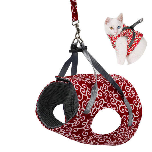Arnés de Seguridad para Gatos - Chaleco Anti-Escape con Correa