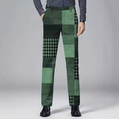 Pantalones de Vestir Slim Fit Clásicos para Hombre - Image 4