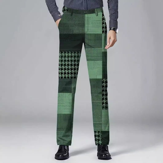 Pantalones de Vestir Slim Fit Clásicos para Hombre - Image 4