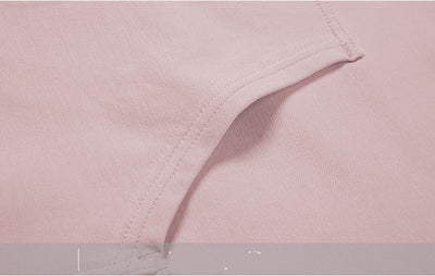 Sudadera Hoodie Oversize de Color Liso con Hombros Caídos - Image 21