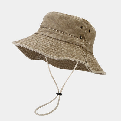 Gorra de Pesca Vintage con Ala Ancha y Detalles Patchwork - Estilo Primavera Verano - Image 2